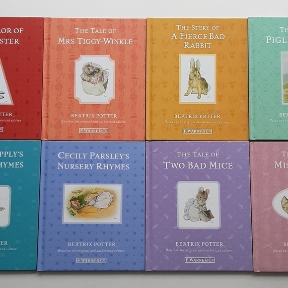 Beatrix Potter hardcover books Lot of 8 books - Picture 2 of 16